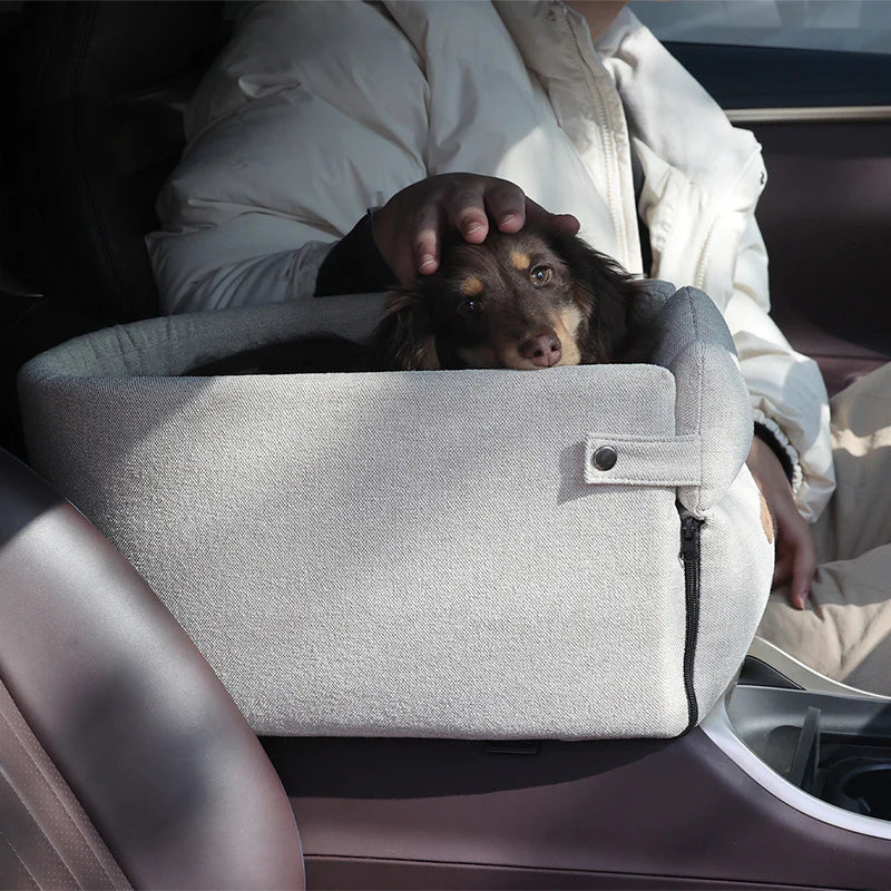 Pet Car Seat, Bed & Portable Carrier – Travel Bed for Small Dogs & Cats