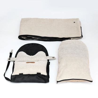 Pet Car Seat, Bed & Portable Carrier – Travel Bed for Small Dogs & Cats